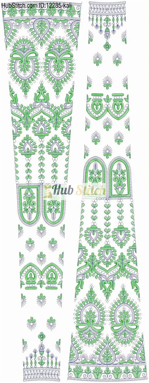 Lahenga Embroidery Design