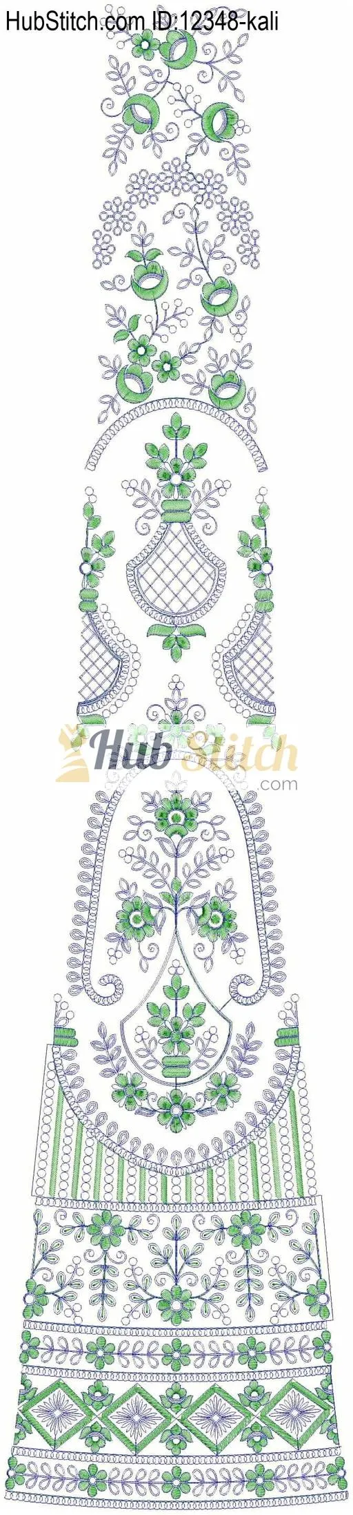 Lahenga Embroidery Design