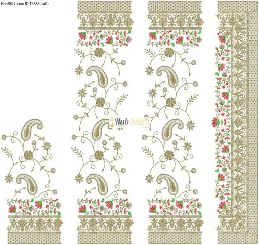 Saree Embroidery Design