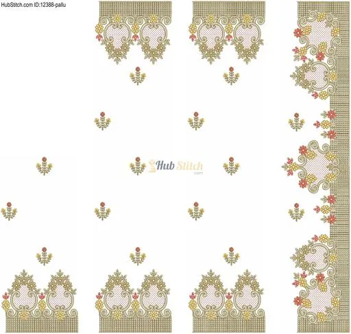 Saree Embroidery Design