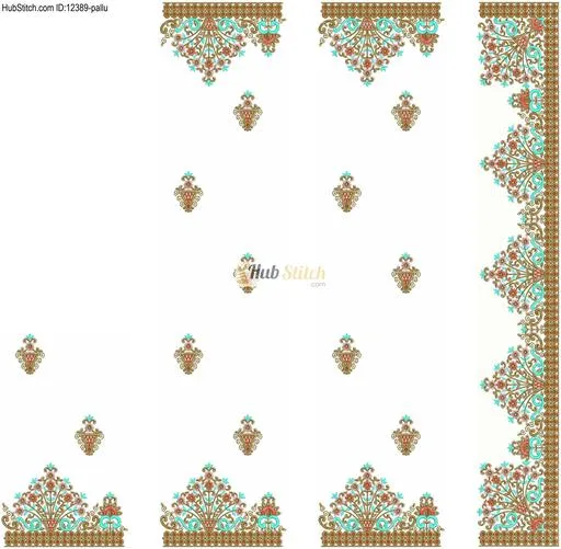 Saree Embroidery Design