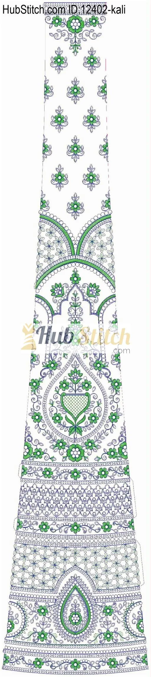 Lahenga Embroidery Design