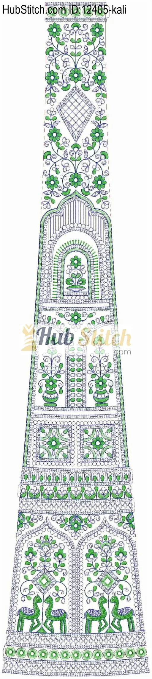 Lahenga Embroidery Design