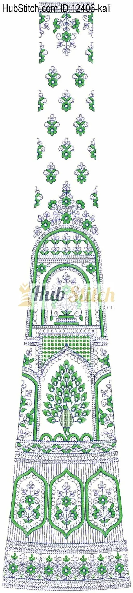 Lahenga Embroidery Design
