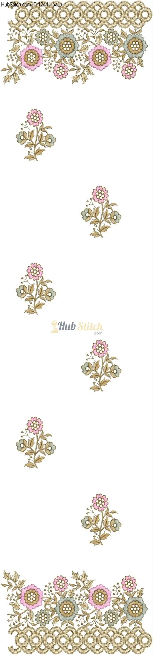 Saree Embroidery Design