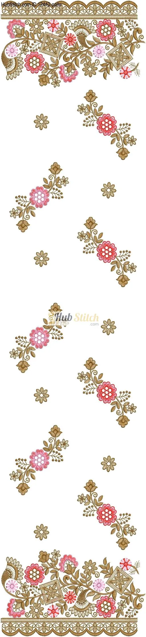 Saree Embroidery Design