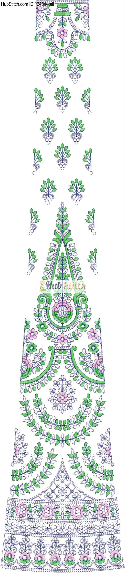 Lahenga Embroidery Design