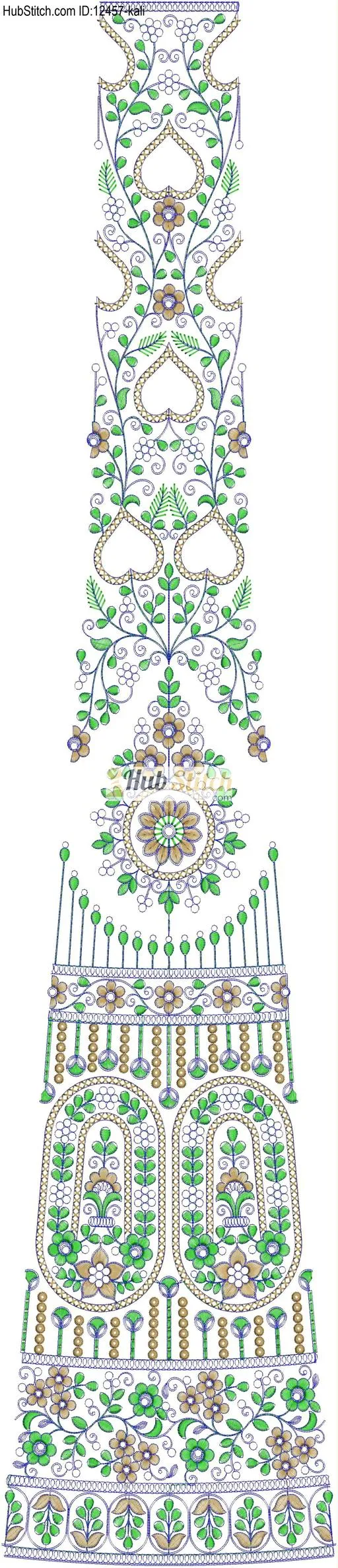 Lahenga Embroidery Design