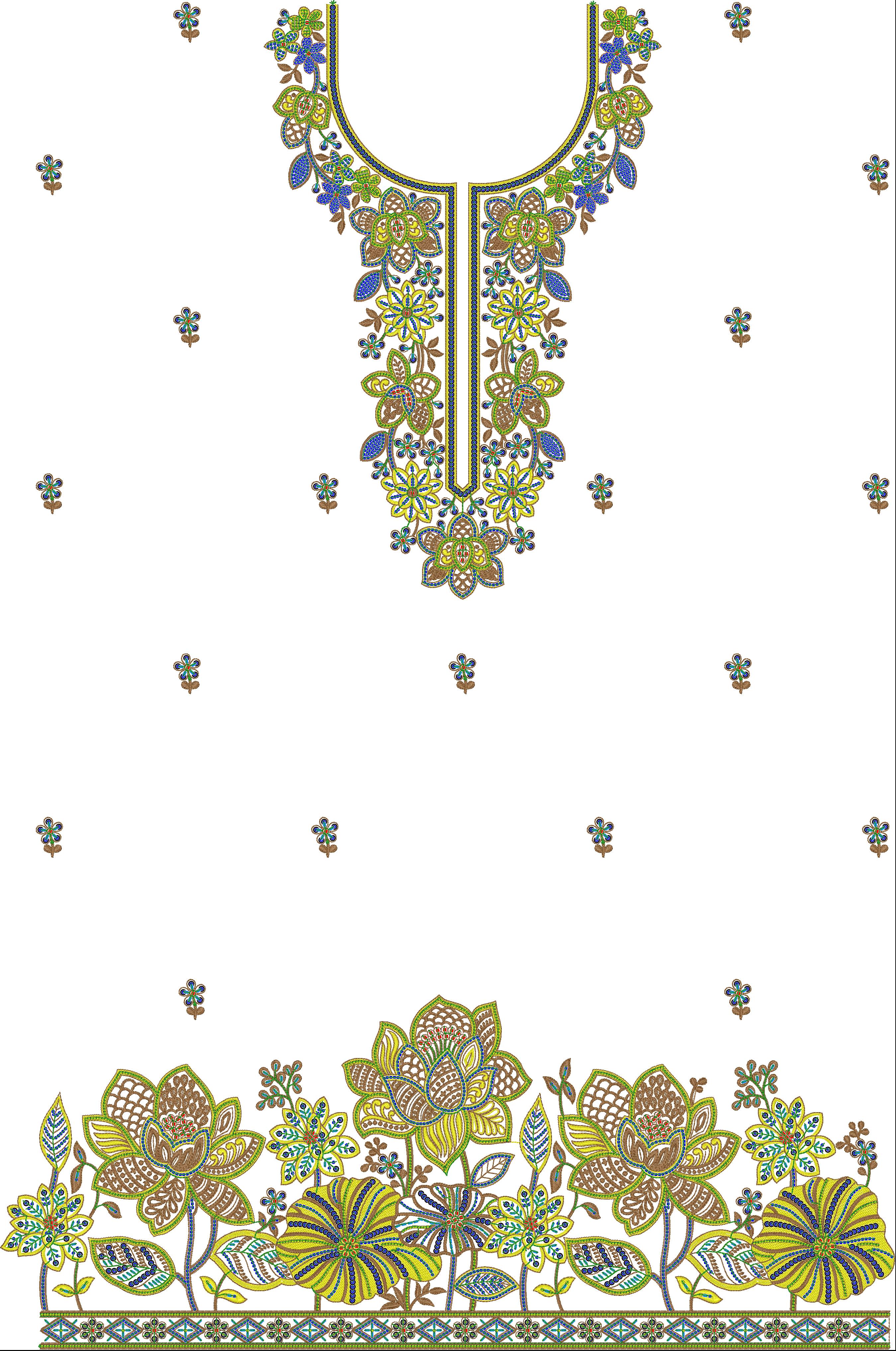 Deer Head beads embroidery designs